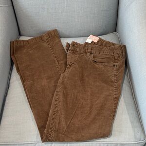 J. Crew Brown women’s Corduroy Pants - Classic Straight Fit